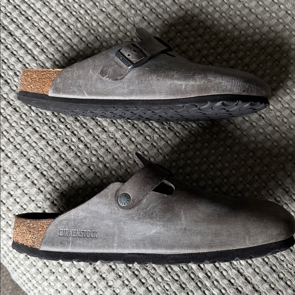 Birkenstock Boston Soft-bed Oiled Iron Size 45 - Picture 5 of 8